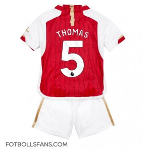 Arsenal Thomas Partey #5 Replika Hemmatröja Barn 2023-24 Kortärmad (+ Korta byxor)